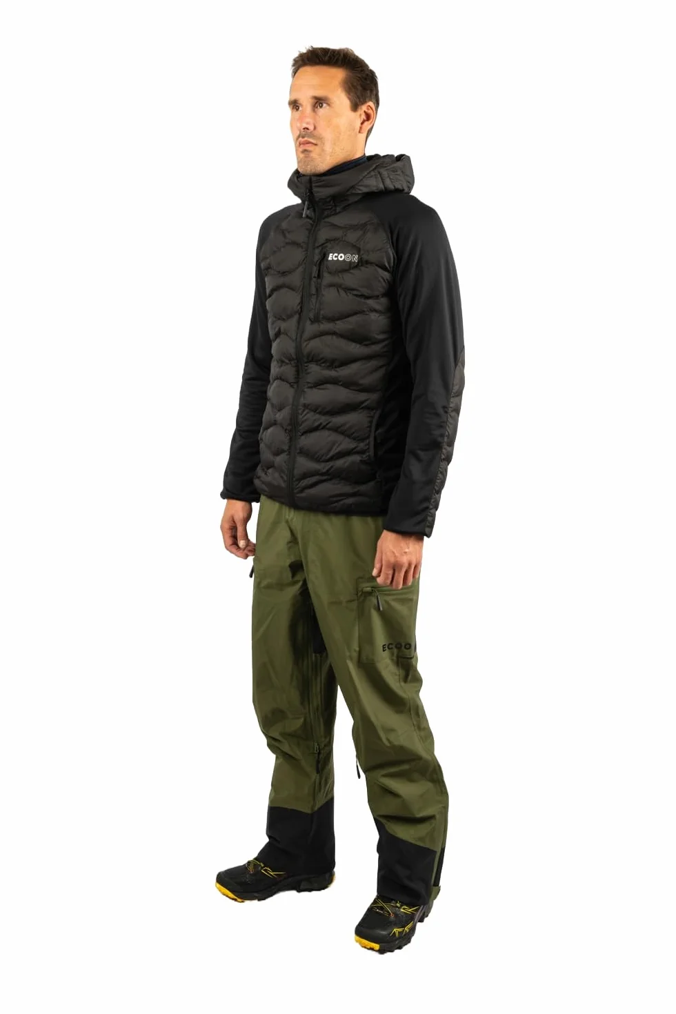 Ecoexplorer Pantalon Nieve Esqui Impermeable Hombre Verde