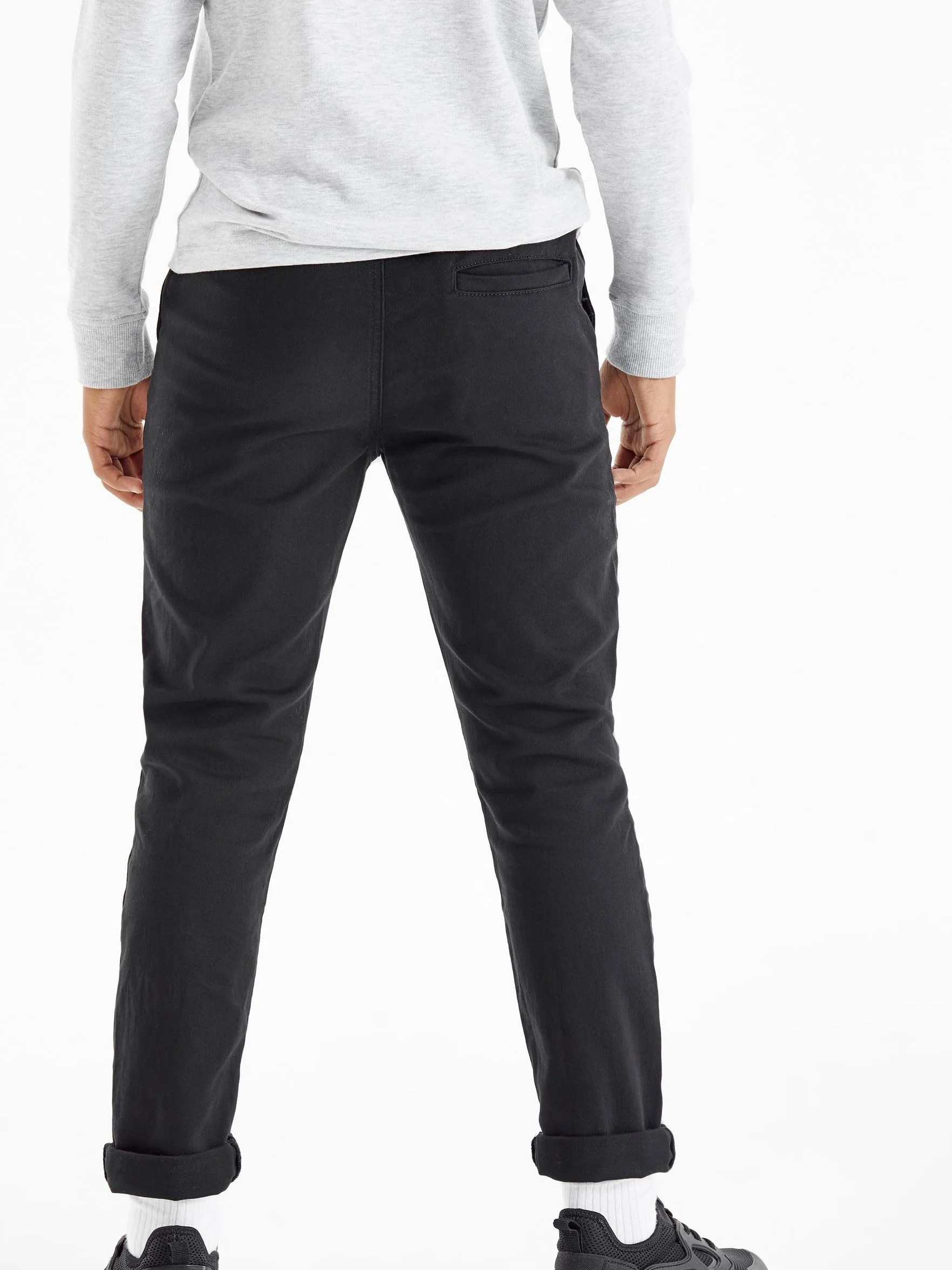 Pantalones sin Cierres NEXT Niños con Cintura de canalé Corte estándar