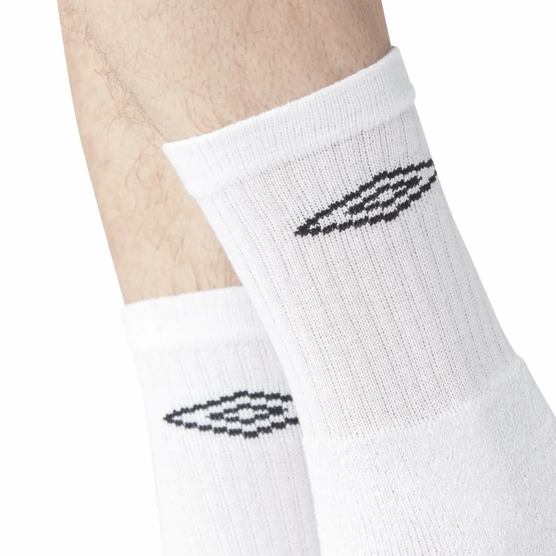 Umbro Calcetines Hombre Transpirable - Paquete de 20 - Calcetines Deporte Hombre, Durables & Cómodos
