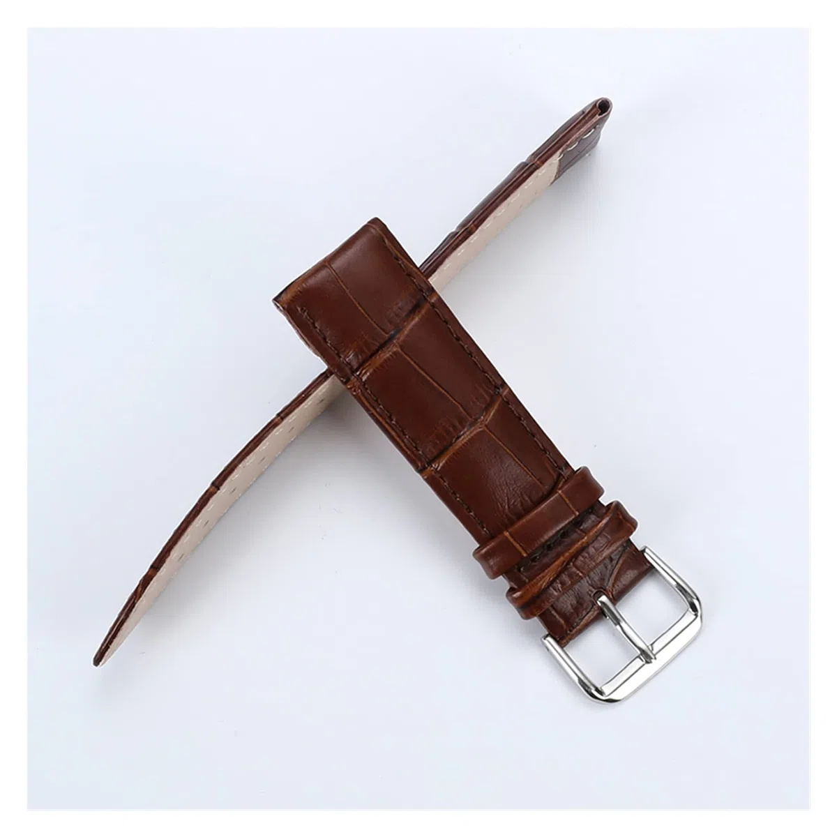 Correa de Reloj de Cuero de Repuesto, Correa de Cuero para Hombres y Mujeres, 12mm, 14mm, 16mm, 18mm, 19mm, 20mm, 21mm y 22mm