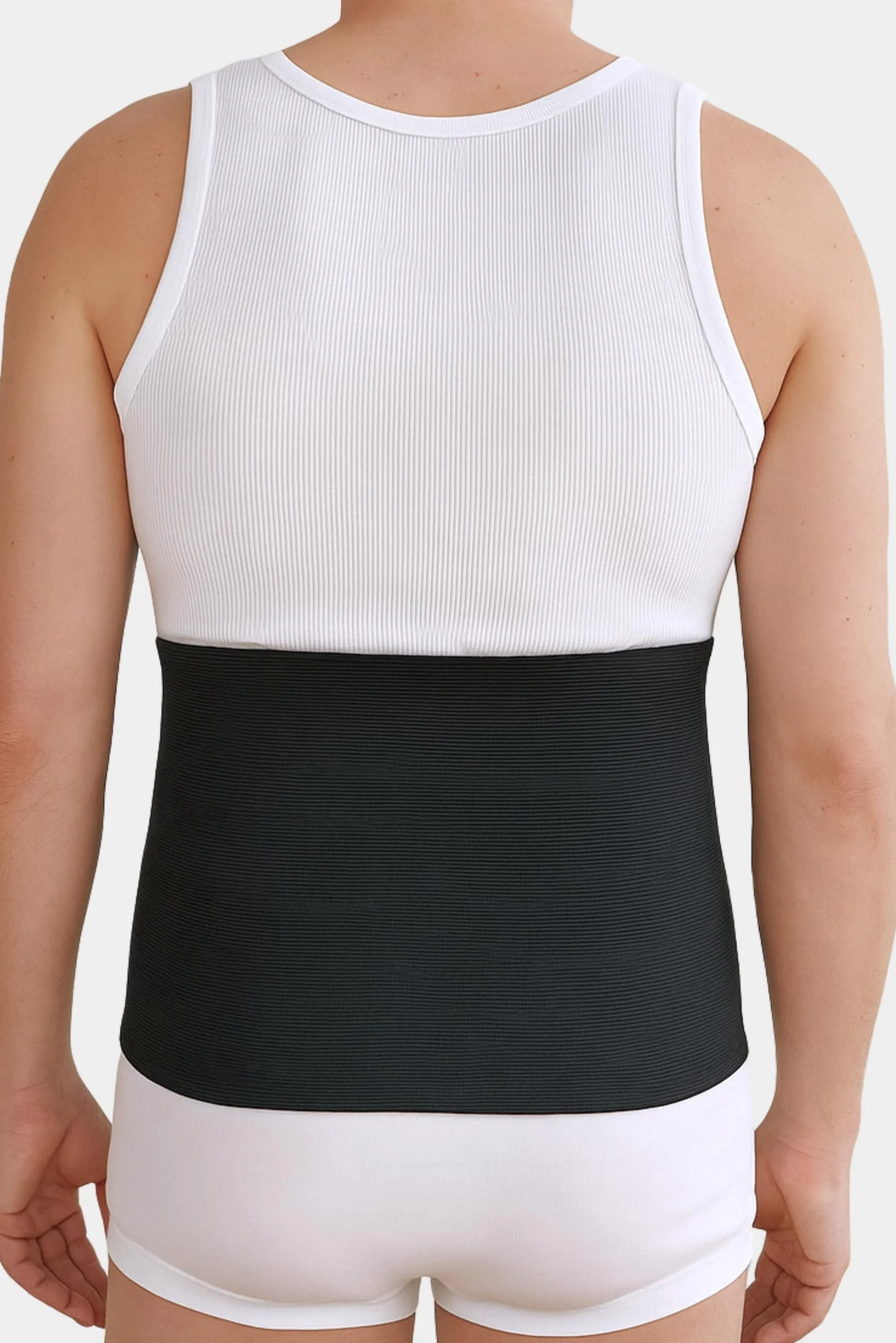 con-ta Conta Calentador de riñones cálido de algodón y elastano con parte trasera alargada, para hombre y mujer, ropa interior para lumbares y espalda, tallas S - 3XL