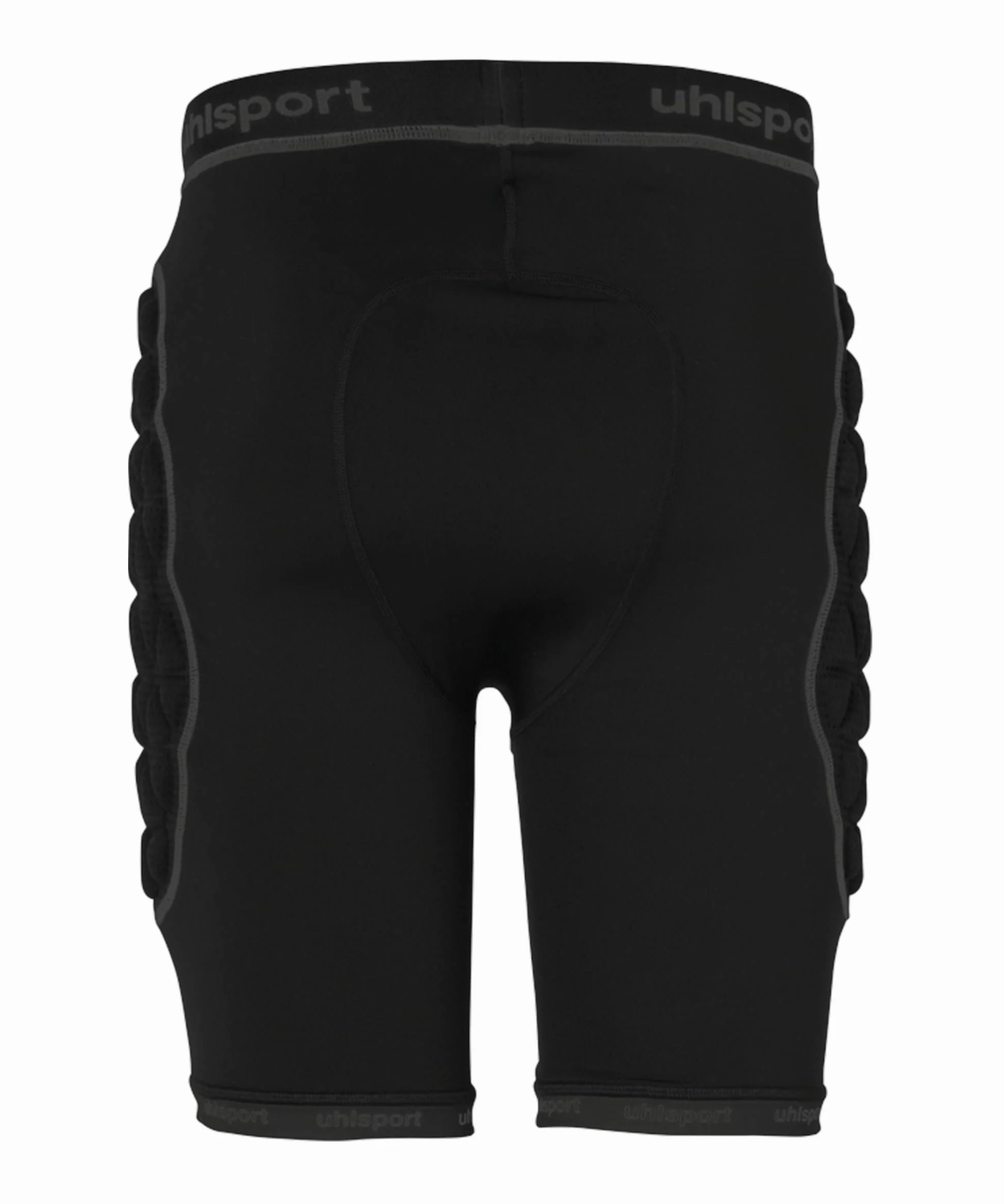 uhlsport Bionikframe Padded Short Black Edition Bionikframe - Pantalones Cortos Acolchados con protección Acolchada para Hombre y niño, Pantalones Cortos Acolchados Unisex Adulto