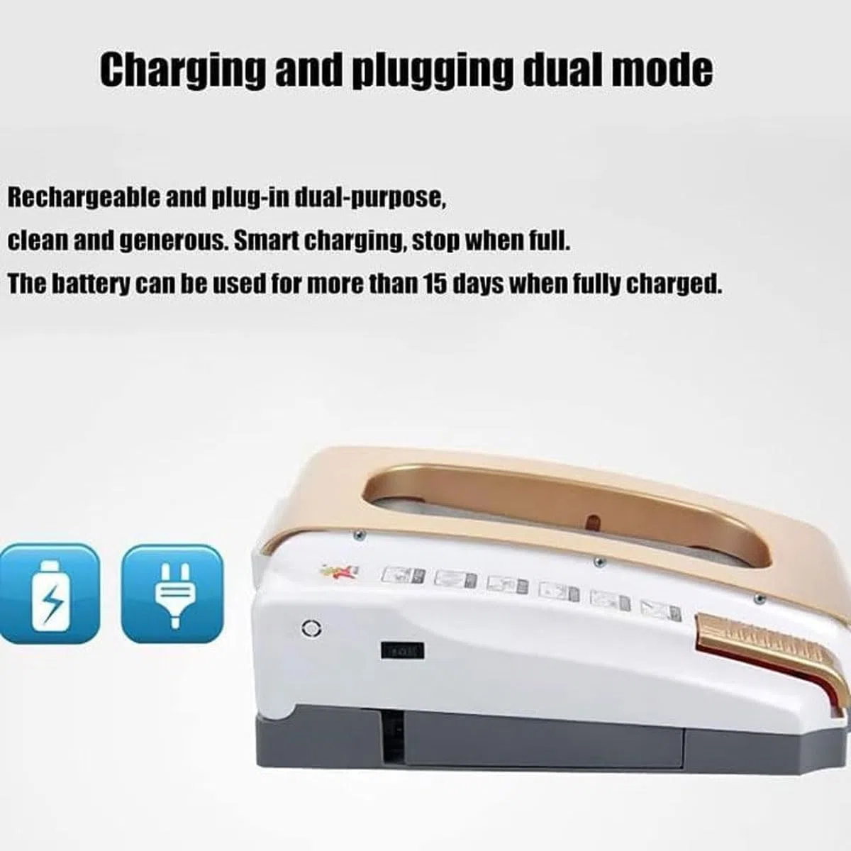 Pulidora de zapatos autolimpiante, máquina automática de limpieza de suela de inducción, purificación de agua 5S, doble potencia, para entrada de oficina en casa