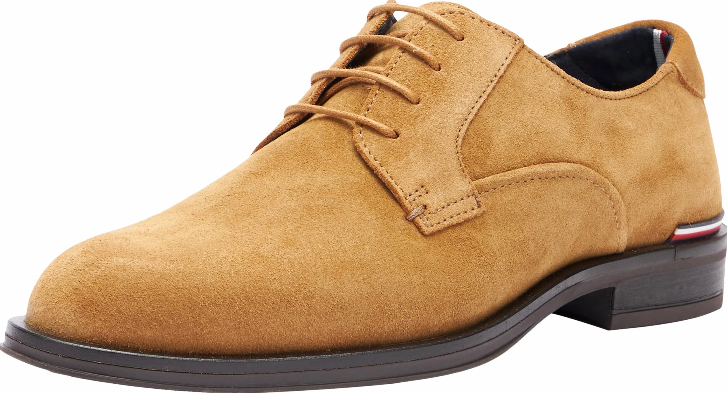 Tommy Hilfiger Calzado Derby Hombre Suede con Puntera Redonda
