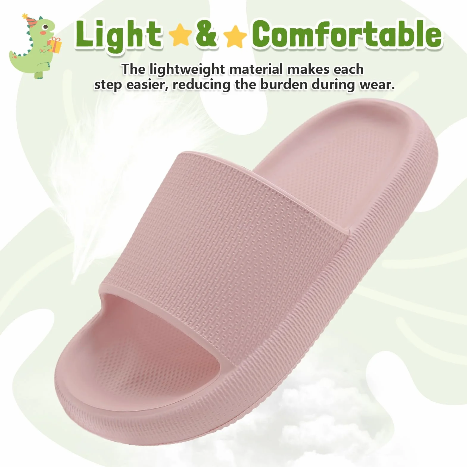 Chanclas Niña Piscina Zapatillas de Baño Playa Niño Verano Ligera Antideslizante Sandalias de Ducha para Interior y Exterior