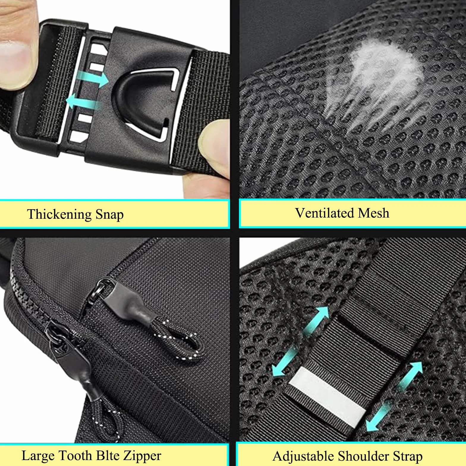 Bolsa Bandolera Hombre,Bolsa Pecho Hombre Pequeña,Mini Mochila Cruzada Hombro,Mini Impermeable Bolsa, Pecho Ligera Bandolera Mochila para Viajar,Correr,Ciclismo