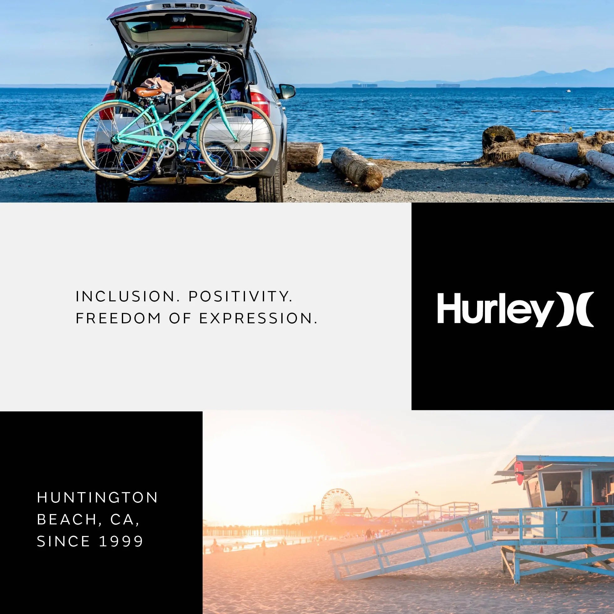 Hurley W Phantom Solid 2,5' Bds Bañador Mujer