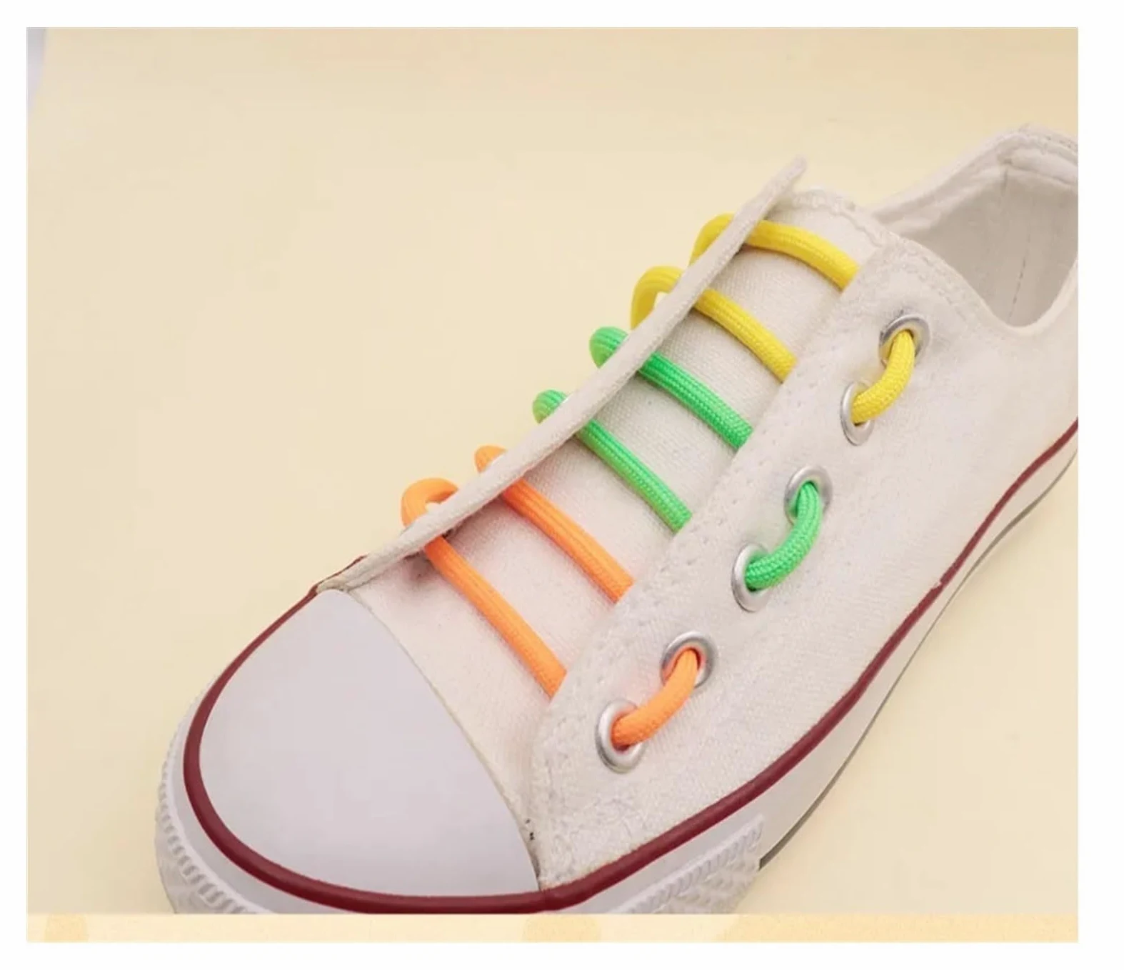 Cordones, Cordones Redondos de poliéster Zapatos Verdes Extra Mujeres Hombres Zapatillas Deporte(2743 Fluo Green,180 cm)