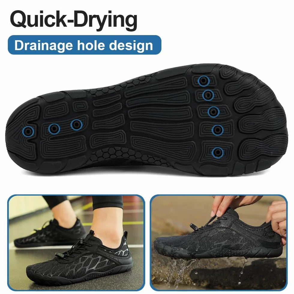 Zapatillas Barefoot Mujer Hombre Minimalistas Escarpines Deportes Exterior Interior Transpirable 36-46EU