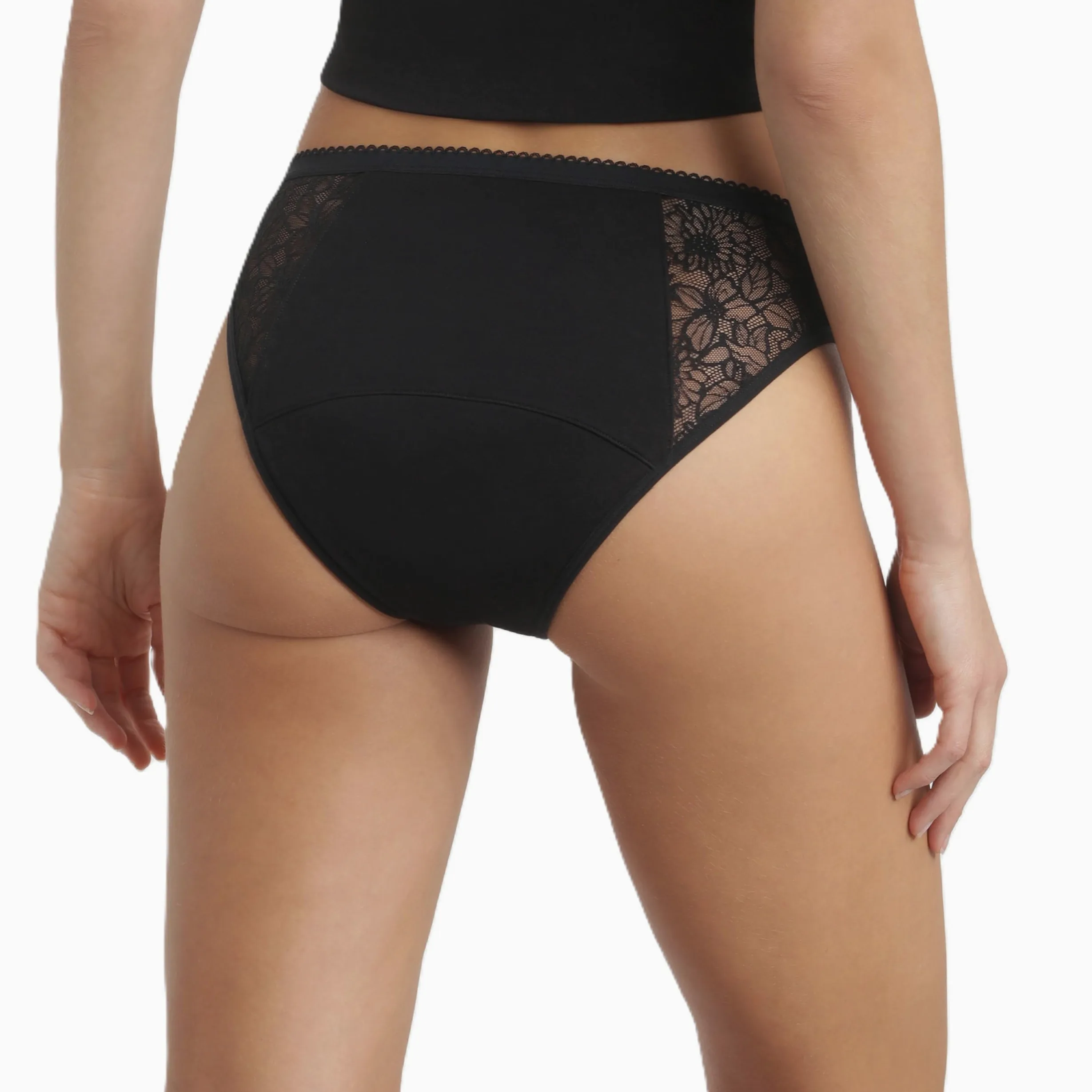 Dim Protect Pack Braguitas Menstruales de Encaje Lavables x2