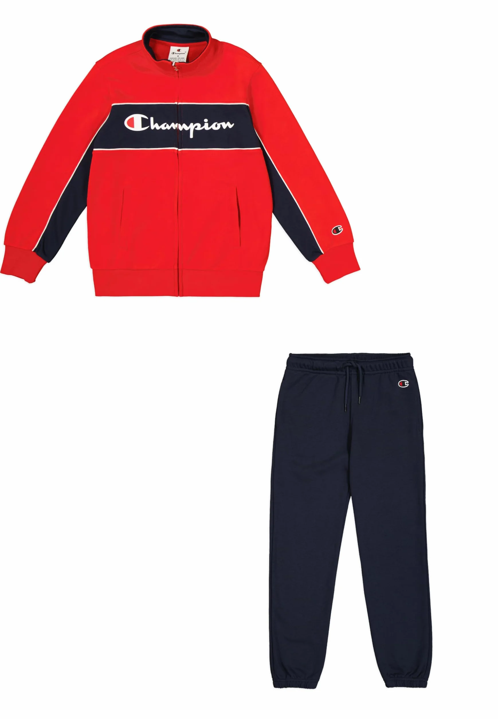 Champion Legacy Boy - Icons Full Zip Hooded Sweatsuit Chándal Niños