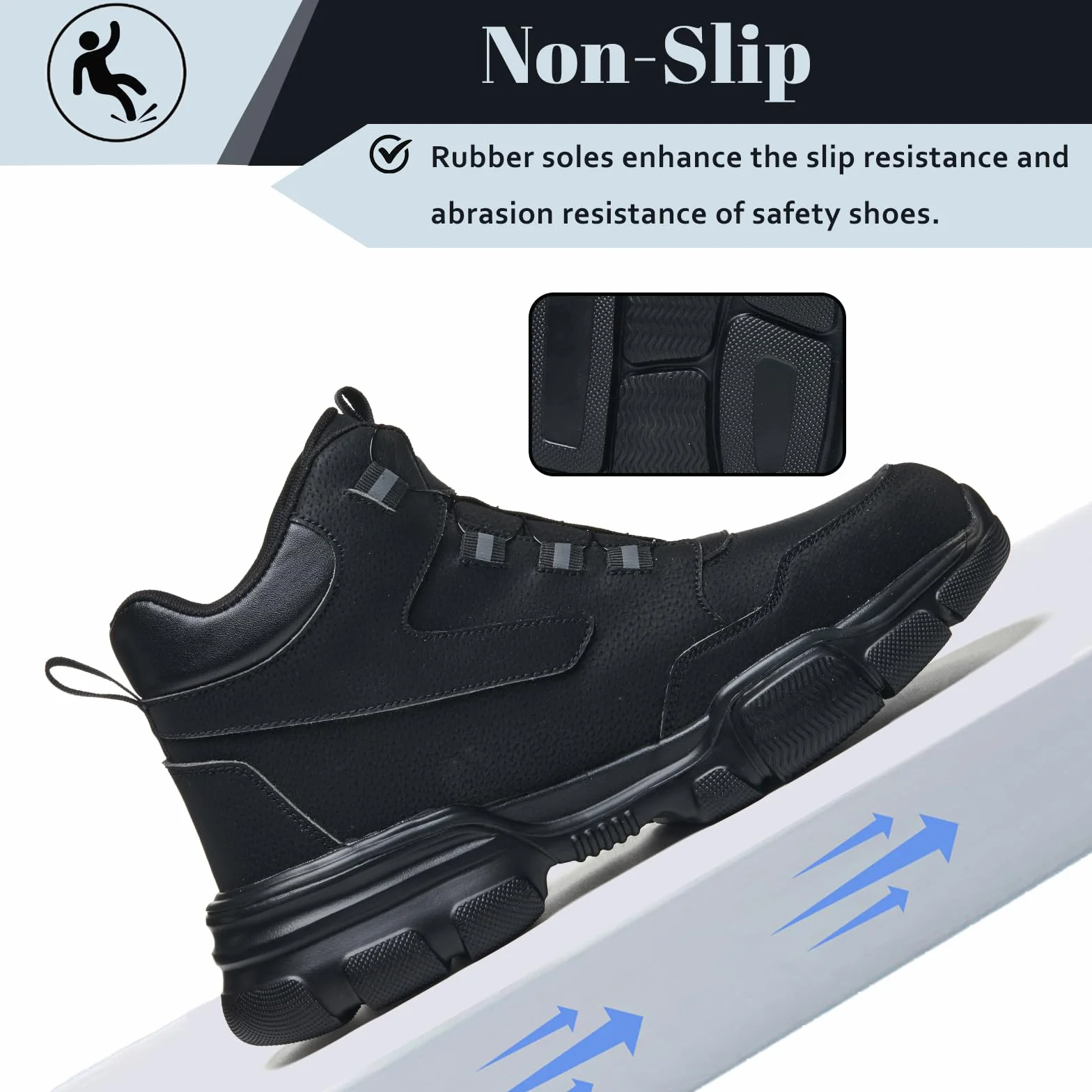 Botas de Seguridad Impermeables con Punta de Acero Antideslizantes 37-46 EU