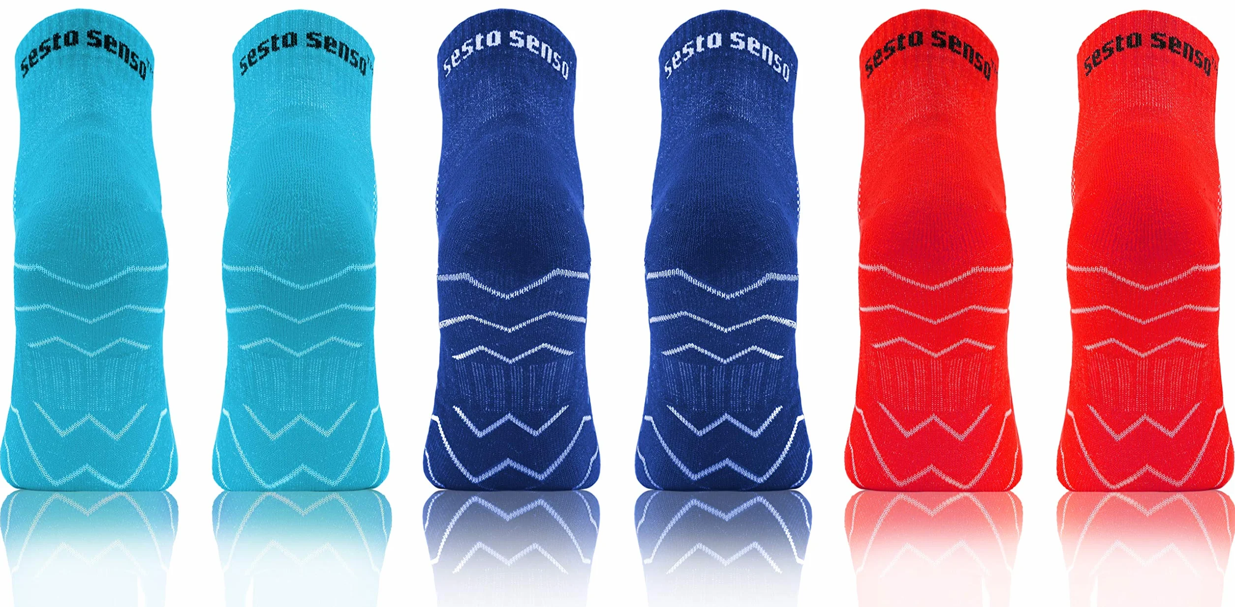 Sesto Senso Calcetines Deporte Algodón 3-6 Pares