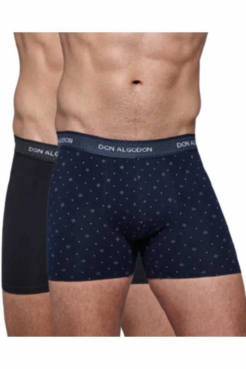 Pack de 2 Calzoncillos bóxer DON ALGODON PB709 XL Multicolor