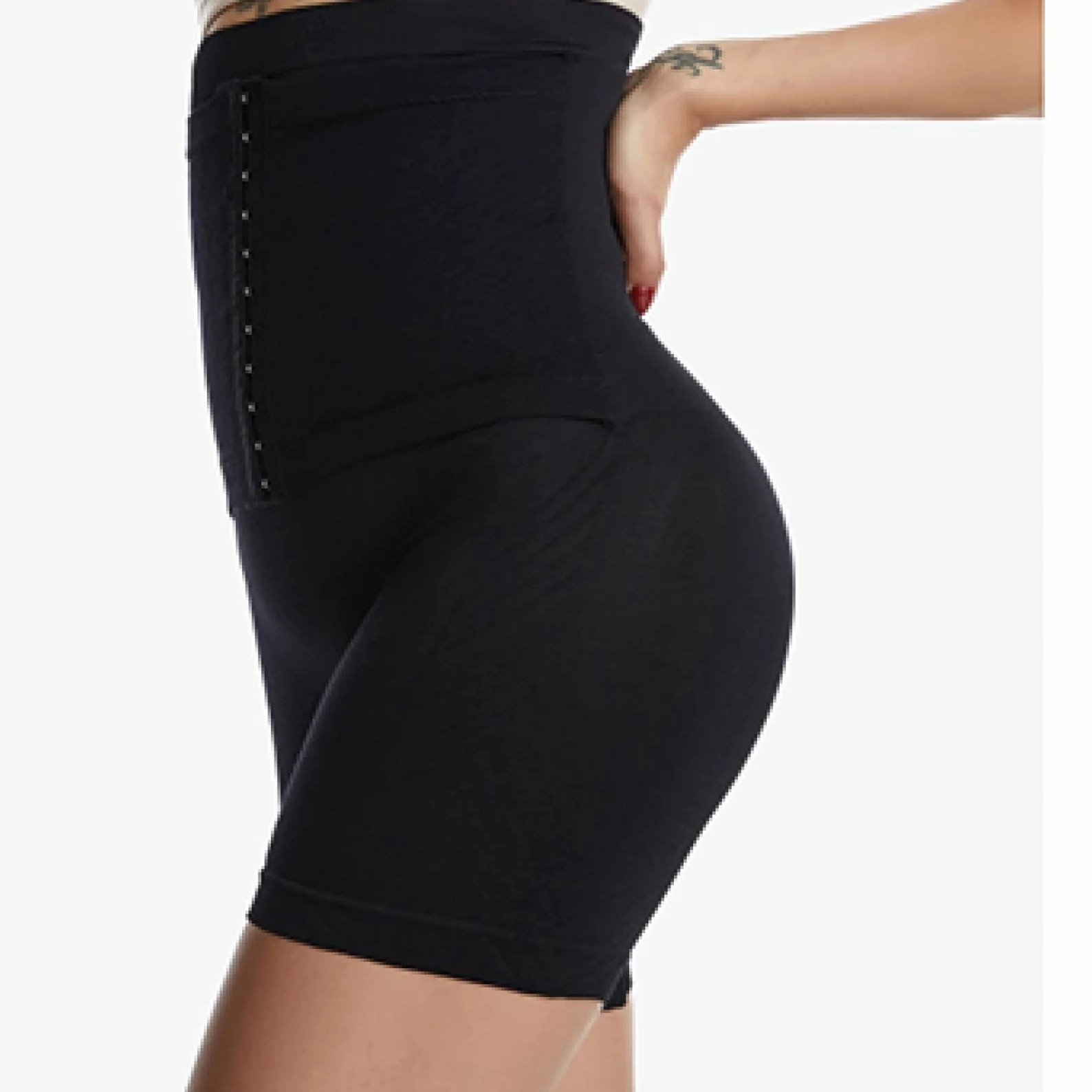 Bragas con Hebilla para Mujer, Entrenador de Cintura Alta, modelador de Cuerpo, Pantalones Cortos, Levantador de glúteos, Adelgazante de Muslos