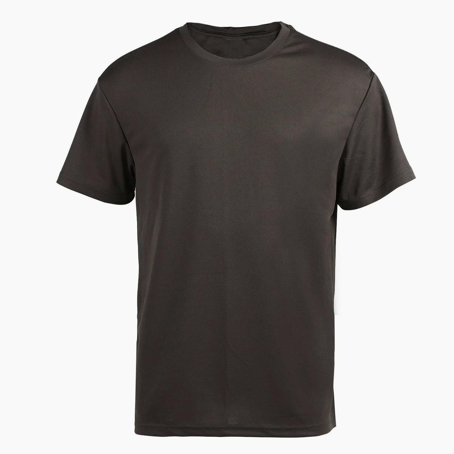 Camiseta de manga corta para hombre, de corte seco, para entrenamiento atlético, para verano
