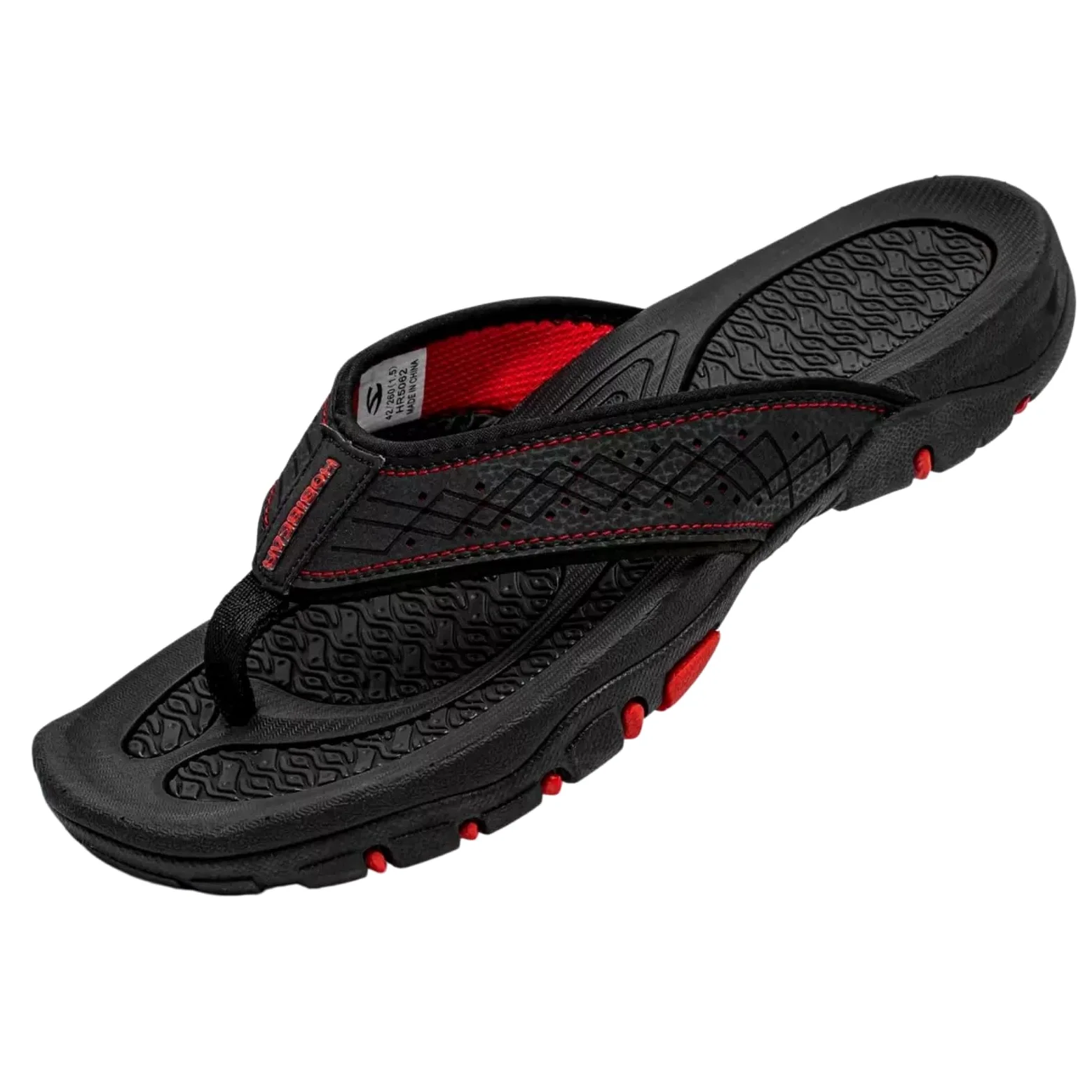 RXZCHH Chanclas para Hombre, Chanclas de Talla Grande 47-49 para Hombre, Sandalias con Suela de TPR de Cuero PU, Zapatillas Antideslizantes para Playa al Aire Libre y Verano Informales