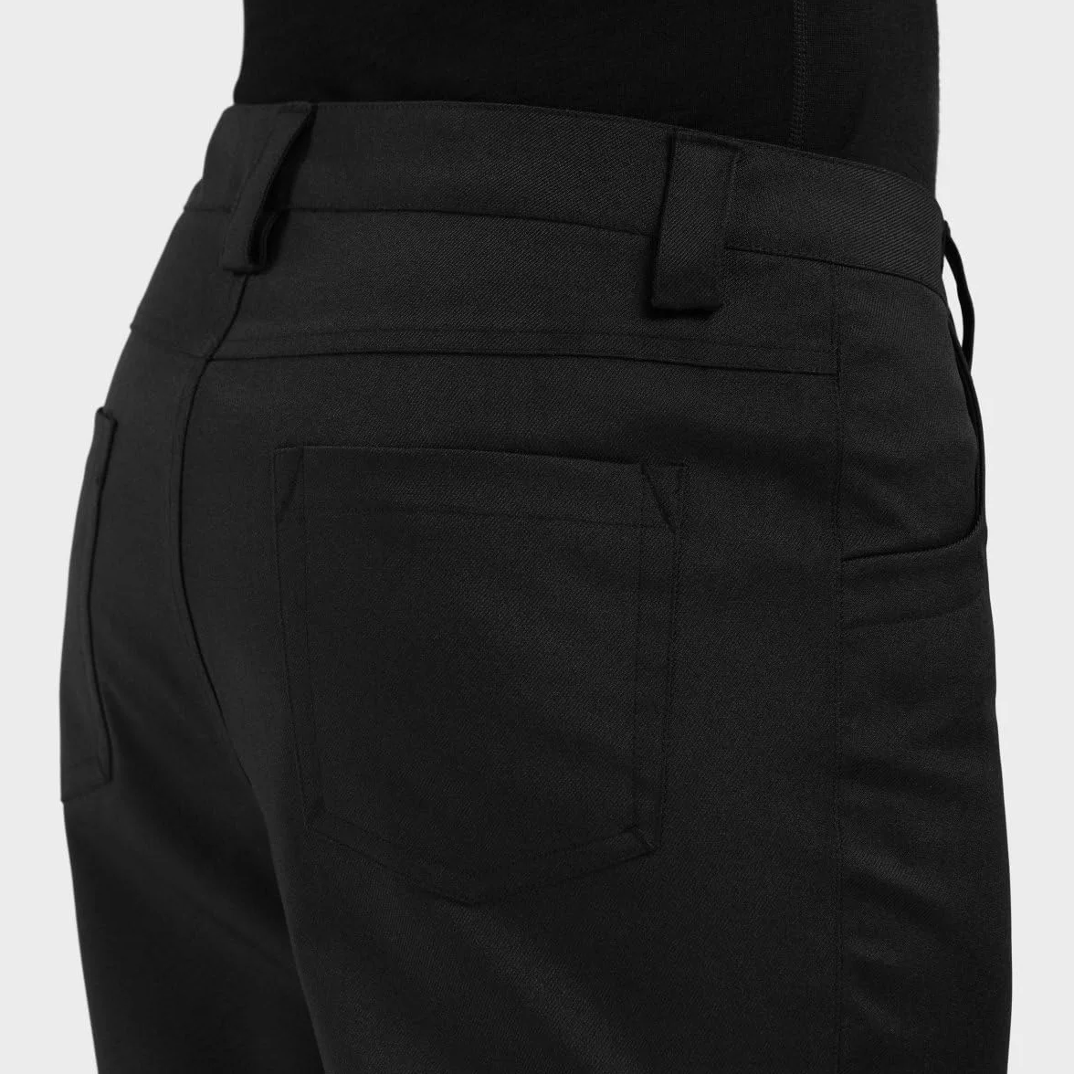 SIROKO Pantalón de Nieve Hardshell esquí y Nieve P2 Peyto Negro