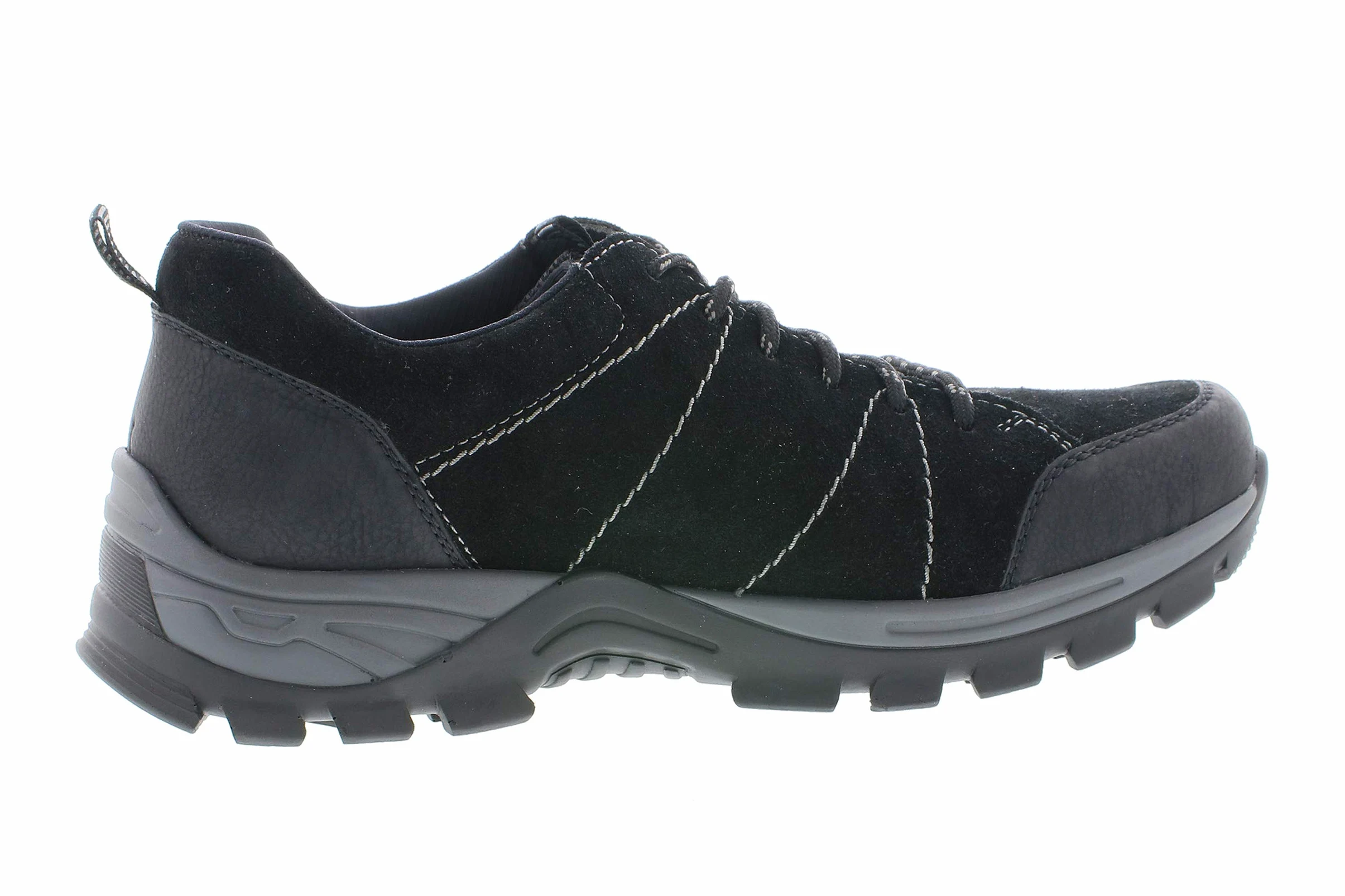 Rieker Hombre Zapatos con Cordones, de Caballero Zapatos Deportivos,Calzado,Calzado de Exterior,Deportivo,Ocio,riekerTEX,Schwarz,41 EU / 7.5 UK