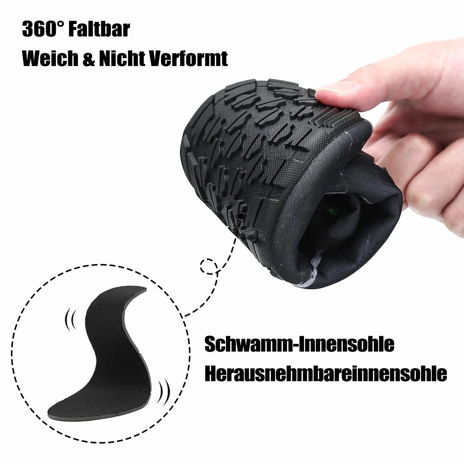 SAGUARO Escarpines Secado Rápido Zapatillas de Agua Mujer Hombre Gr.36-47 EU