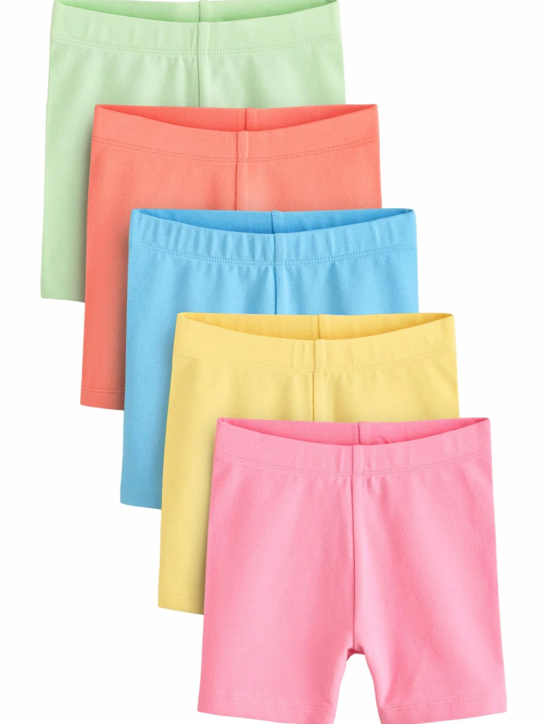 NEXT Niñas Pack de 5 Pantalones Cortos de Ciclismo