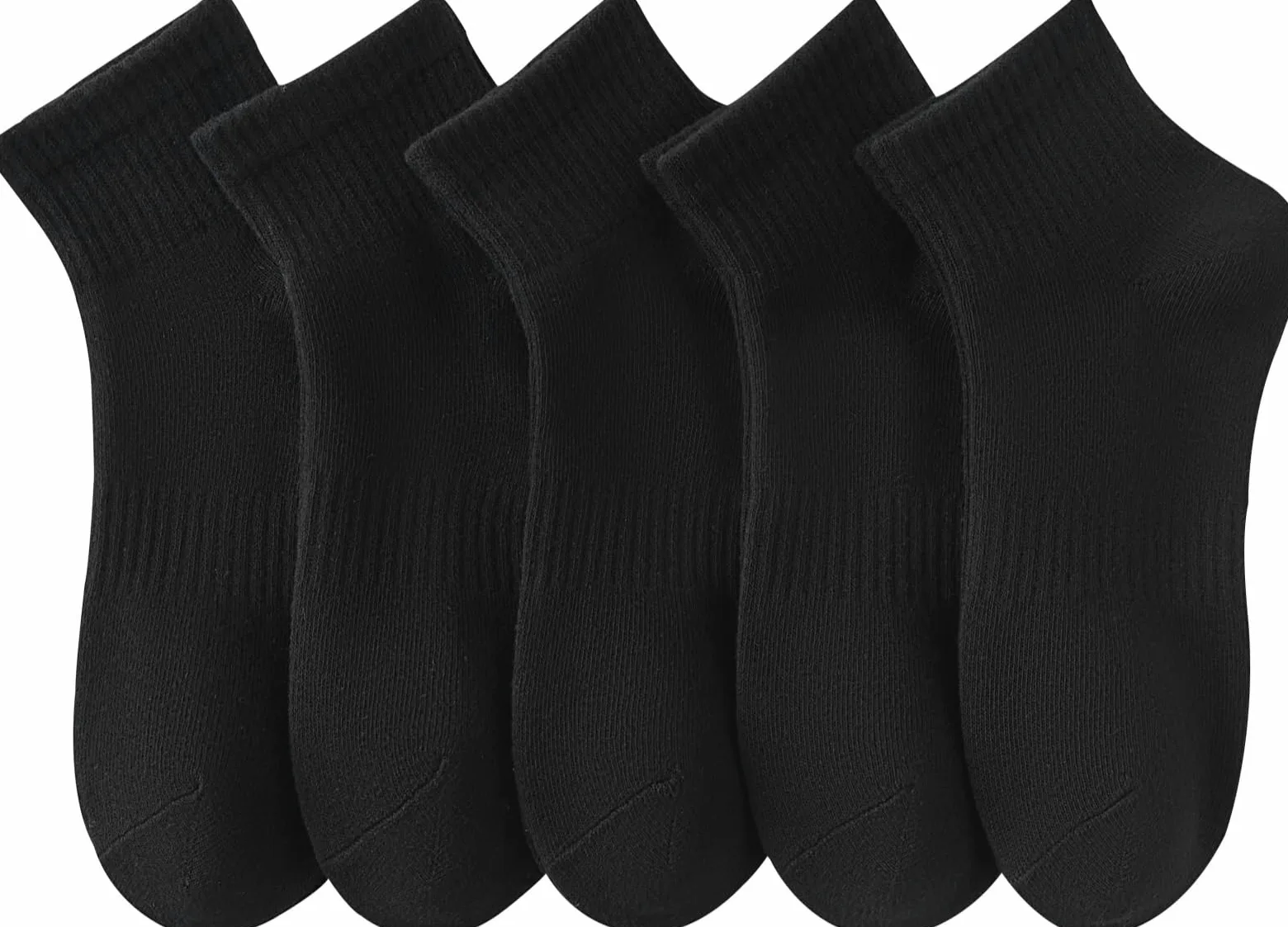 Rehelu Calcetines tobilleros de algodón para mujer, 5 pares