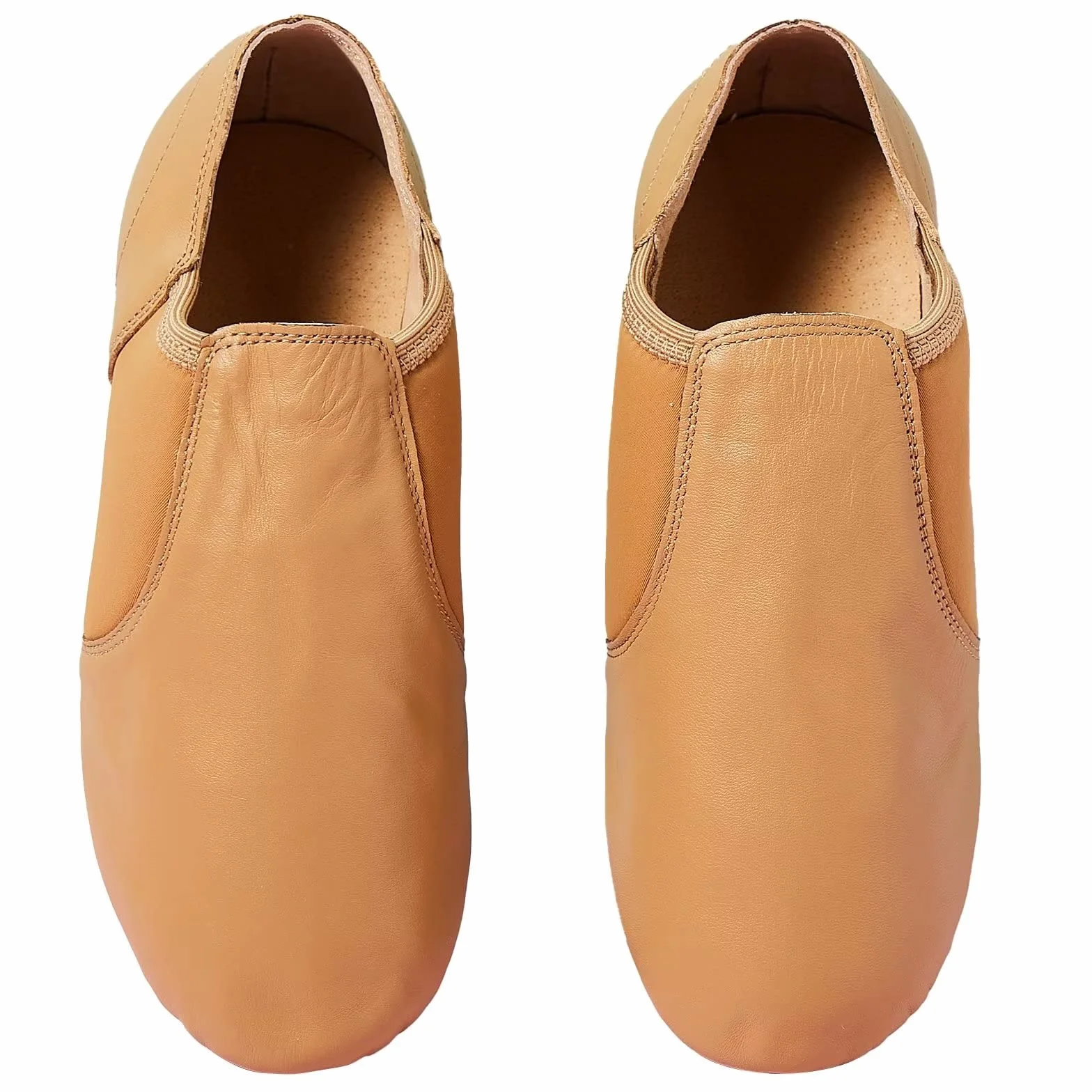 Zapatillas de Jazz Cuero Genuino Suela Partida Zapatos de Danza Modern Jazz para Mujer Hombre