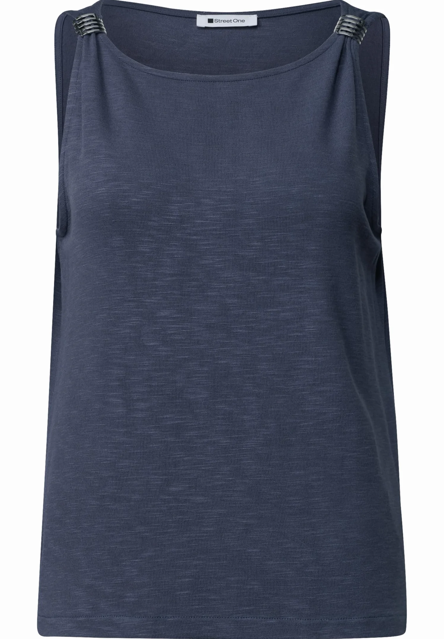 Street One Top con Escote Barco y Detalle en los Hombros Mujer