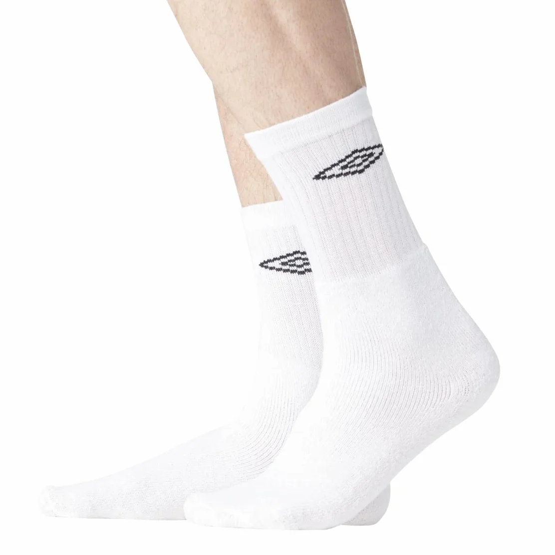 Umbro Calcetines Hombre Ajuste Perfecto - Paquete de 30 - Calcetines Deporte Hombre, Tennis, Soporte Antideslizante