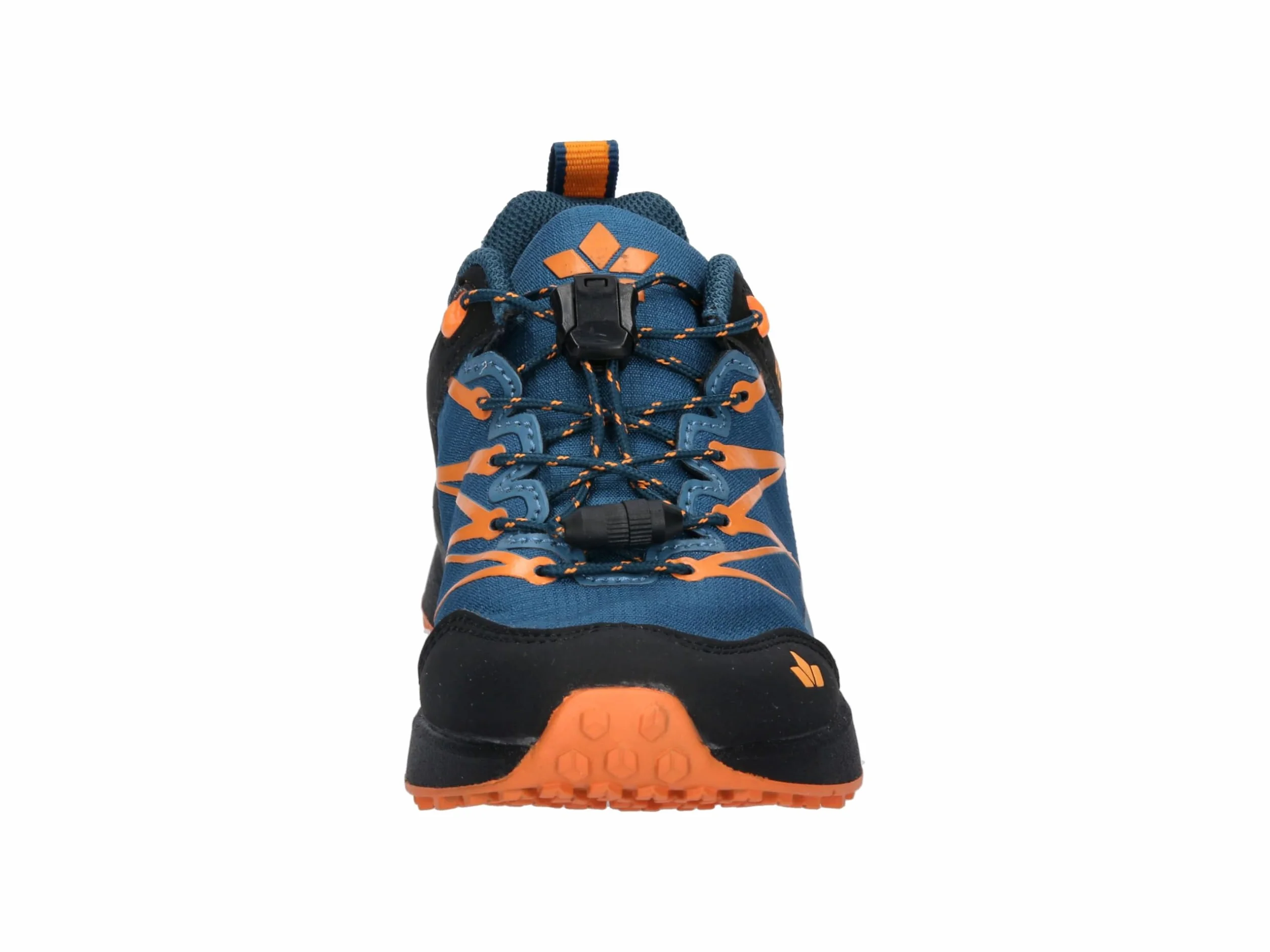 Lico Zapatillas de Trekking Unisex para niños Sheffield, Azul petróleo, Negro y Naranja., 37 EU