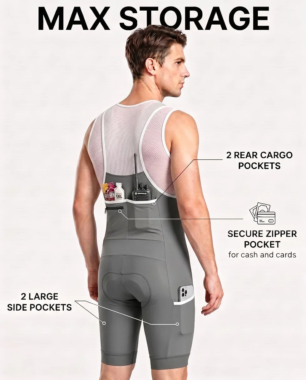 CEROTIPOLAR Pantalones de Tirantes Modernos/Ajustados para Hombre