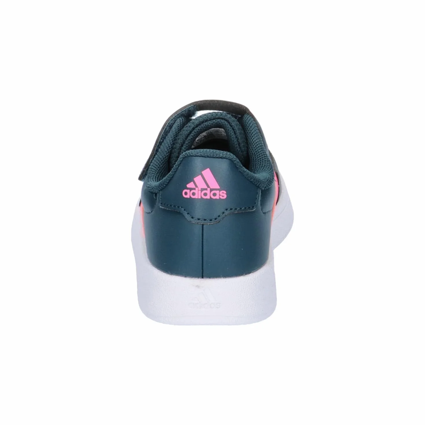 adidas Breaknet Lifestyle Court Elastic Lace Top Strap Shoes Arctic Night Lucid Pink Cloud White 37 1/3 EU