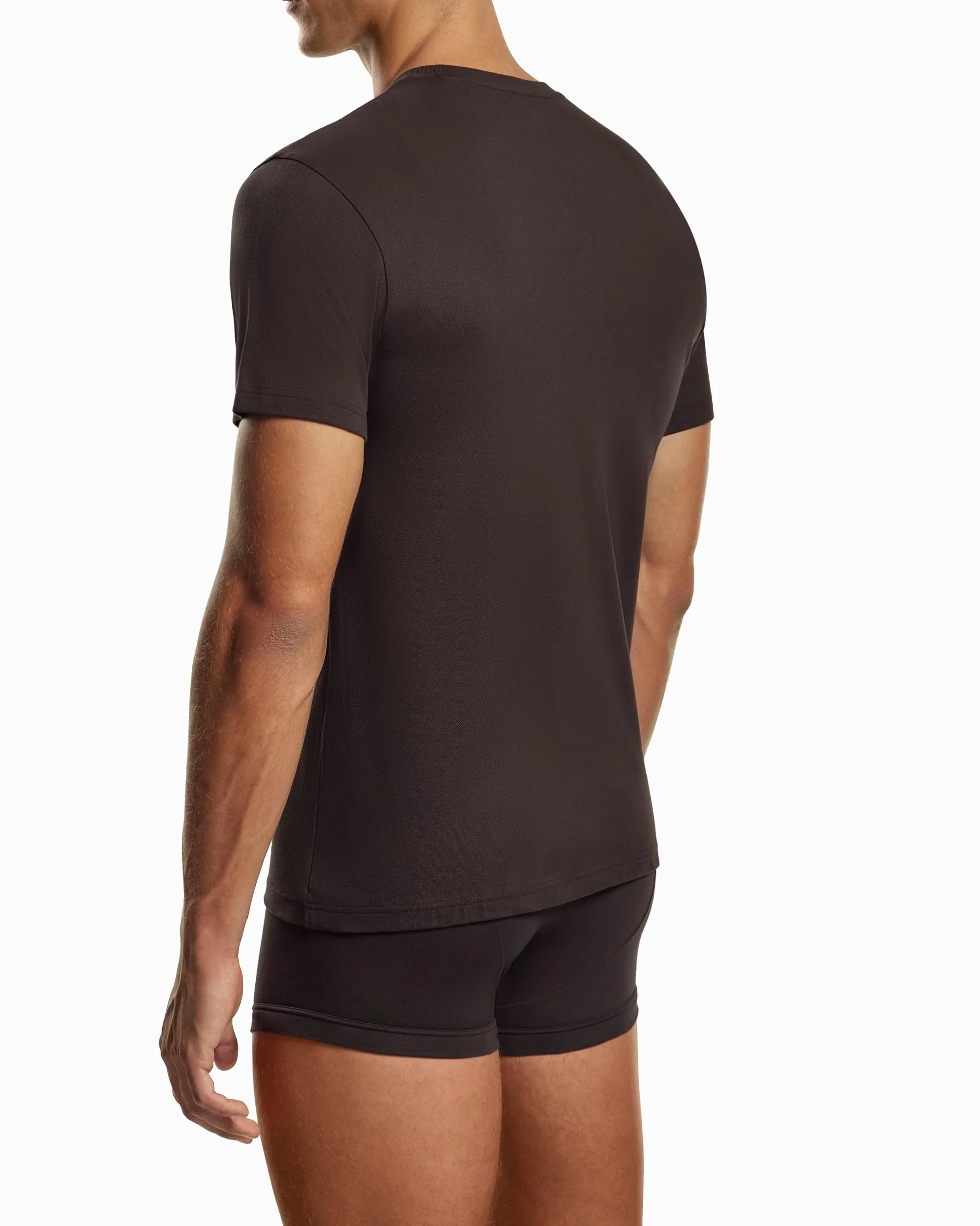 Emporio Armani Stretch Piquet T-Shirt Camiseta Hombre (Pack de 1)