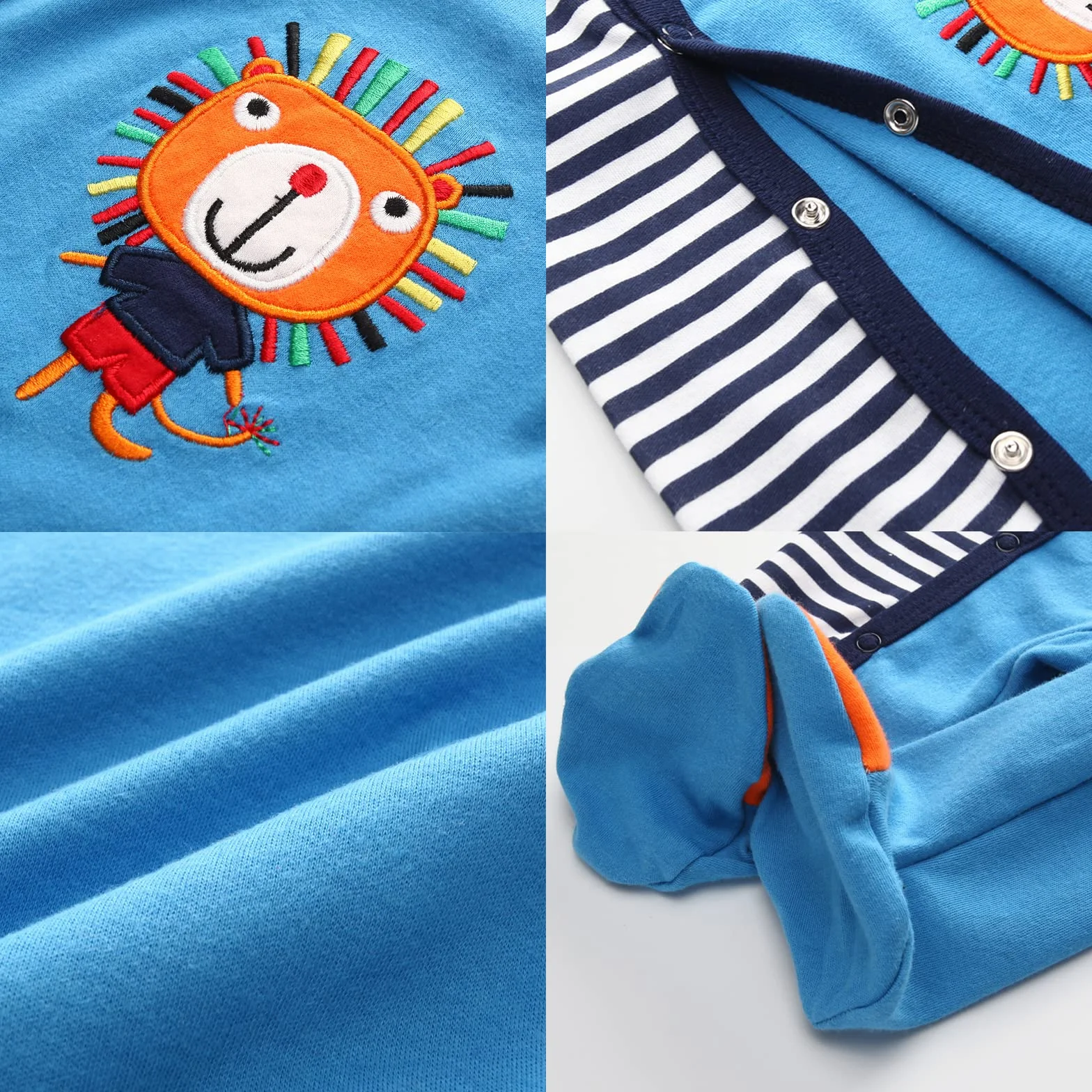 MAMIMAKA Ropa de bebé unisex para recién nacidos, de una sola pieza para niños y niñas