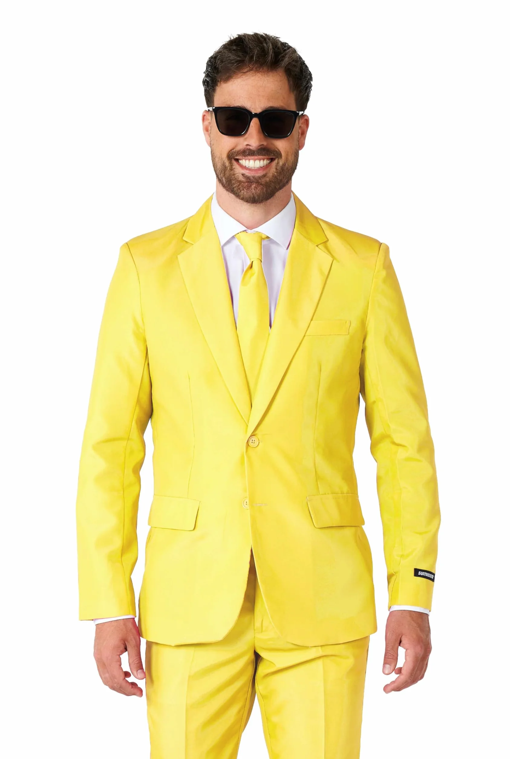 Suitmeister Hombre Juego de Pantalones de Traje de Negocios