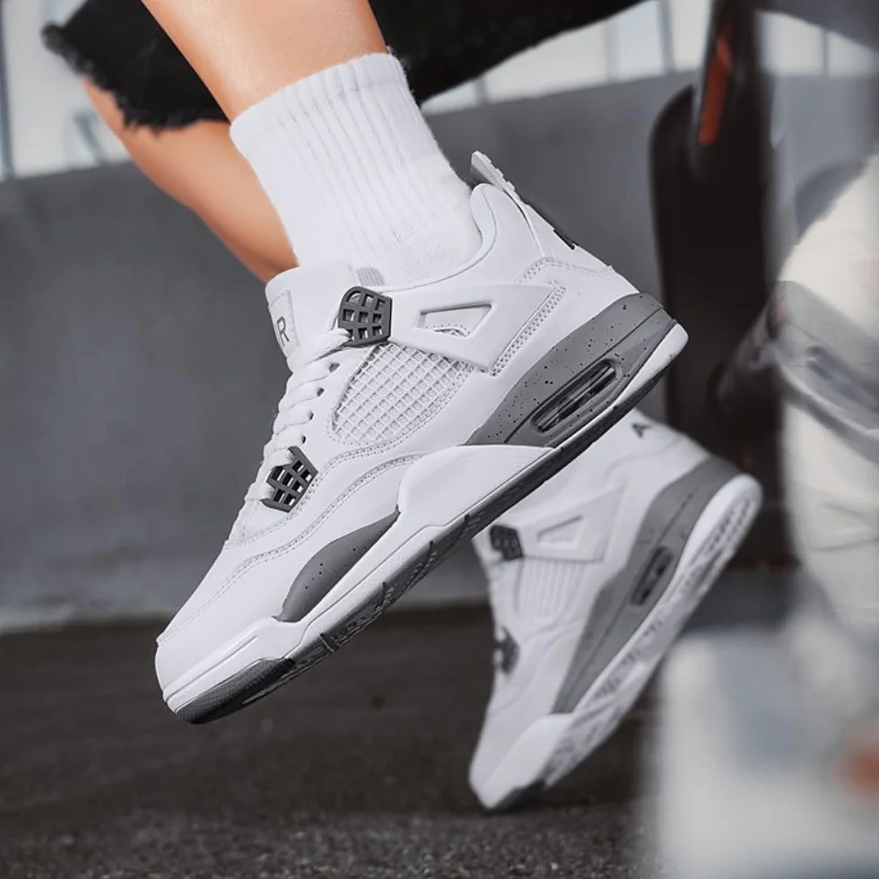 Zapatillas de baloncesto retro Air 4 para hombre mujer niños