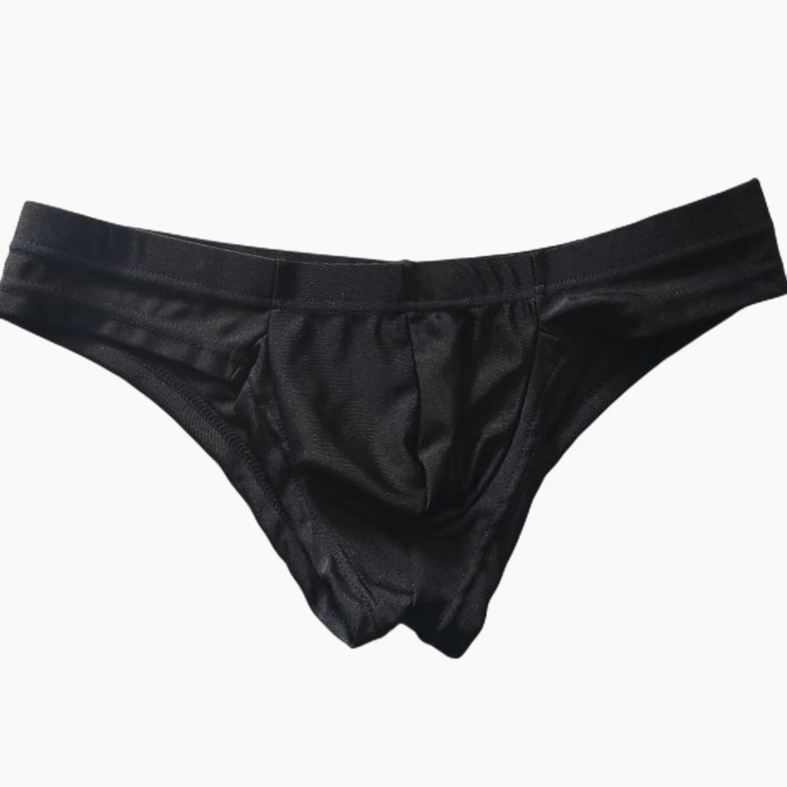 Ropa Interior Masculina Calzoncillos Lisos Y Suaves para Hombres, Calzoncillos De Cintura Baja, Bikini De Secado Rápido, 3 Paquetes