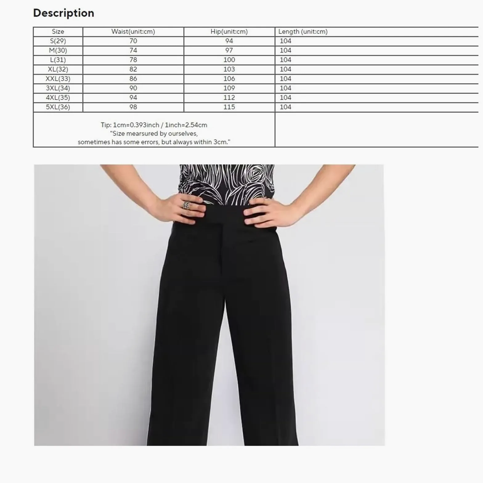 Pantalones de Baile Latino for Hombre Pantalones De Baile Salón con Banda Lateral For Hombre, Rectos, Jazz, For Latino, For Práctica para Fiestas de Baile