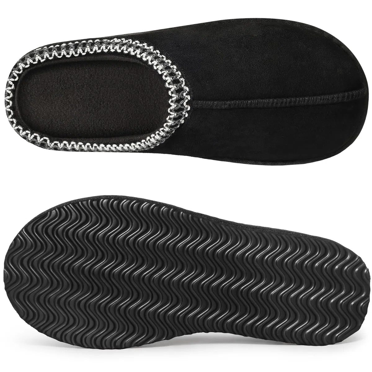Litfun Pantuflas de espuma viscoelástica para mujer, acogedoras, cálidas, para interiores y exteriores