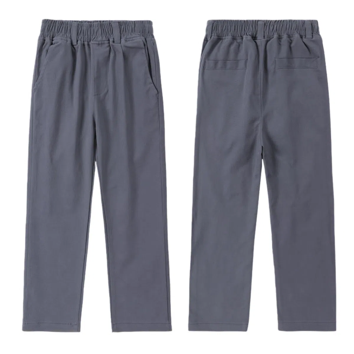 WINWUQB - Pantalones escolares para niños, pantalones chinos de pierna