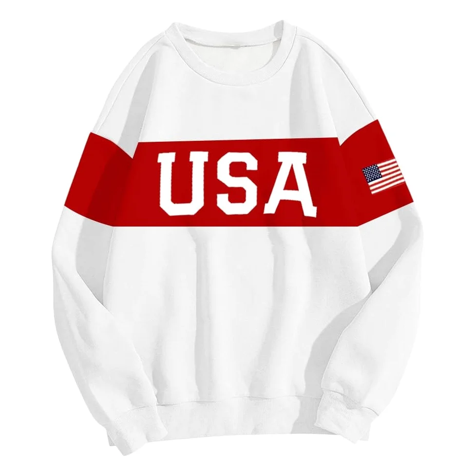 Sudadera de otoño/Invierno con Estampado de Letras, sin Capucha, Sudadera Informal de Forro Polar para Uso Diario, Elegante y cómoda, Mujer, Look Moderno