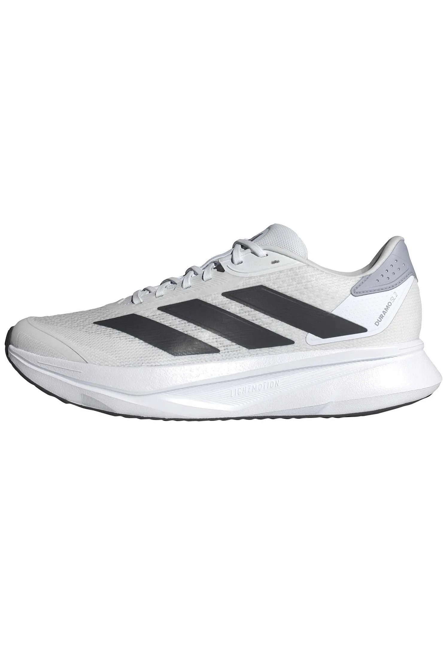 adidas Duramo SL 2.0 - Zapatillas de Running para Hombre, Blanco Negro Halo Plata, 48 EU
