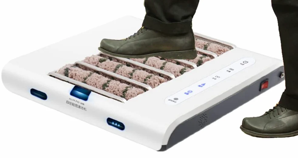 Máquina de limpieza automática de suela cepillo recargable para zapatos, limpiador de zapatos sin agua, para el hogar, hotel, centro de ventas, pulidor de zapatos 260 grados, limpiador automático de