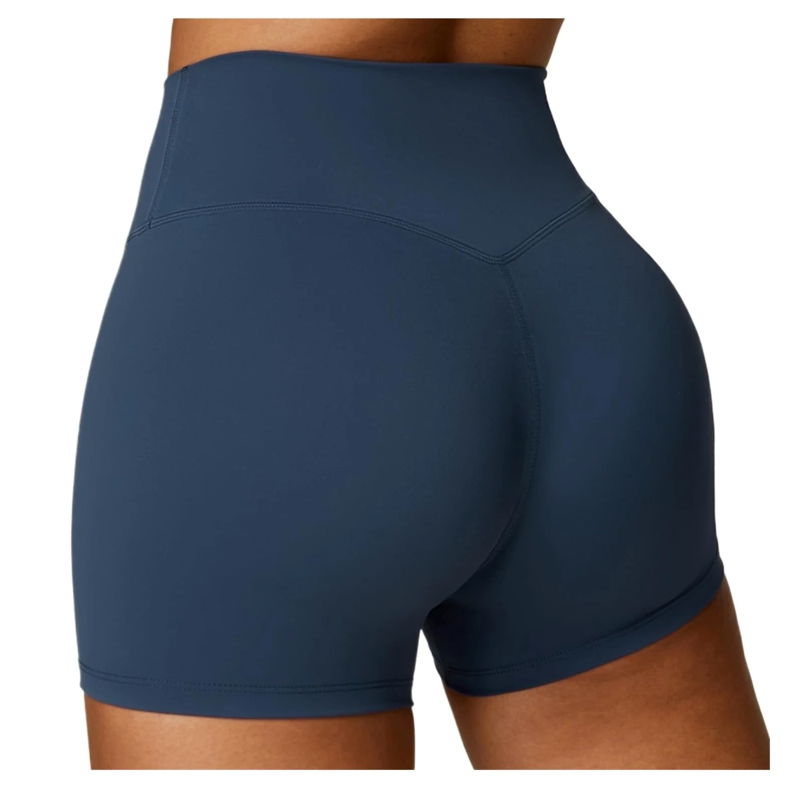 Yoga Pantalones Cortos Mallas Deportivas Push up for Mujer, Mallas Cortas sin Costuras, Pantalones de Yoga for Fitness, Pantalones Cortos Deportivos for Correr y Gimnasio