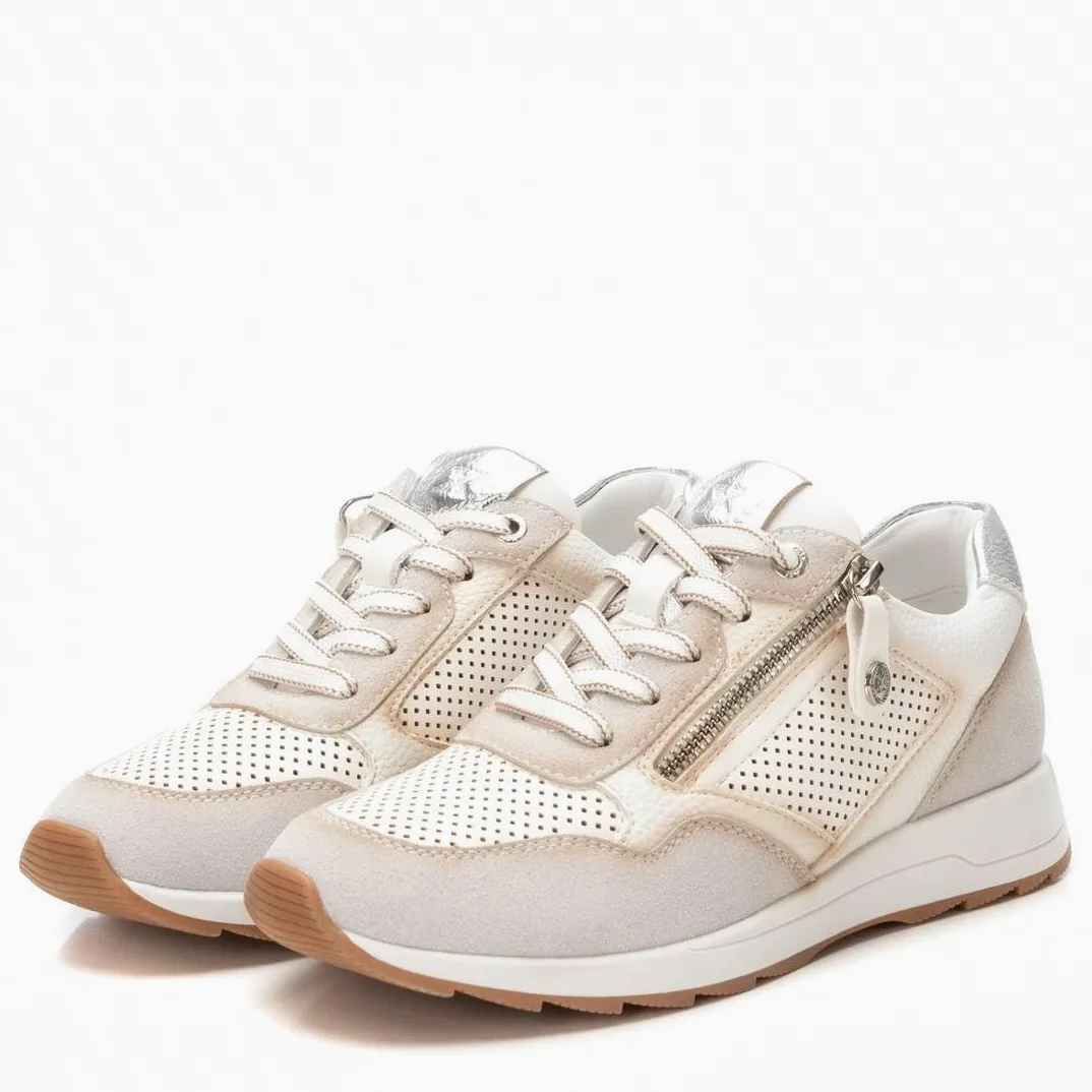 XTI - Sneakers 143608 Mujer Beig