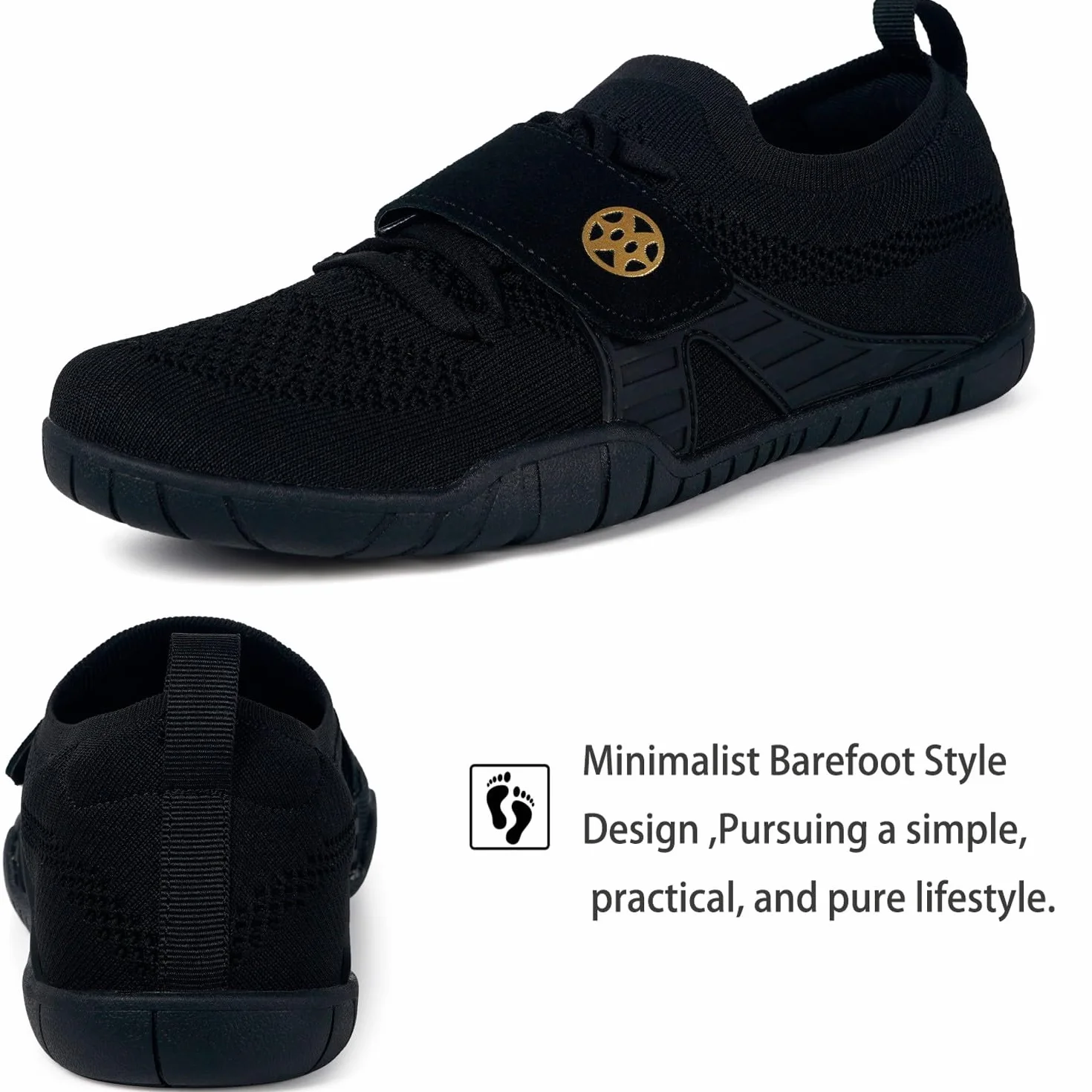 Zapatillas Barefoot Mujer Hombre Sneakers Descalzos Zapatos de Trail Running Fitness Gym Cómodos Transpirable Ligeras Zapatillas de Deporte Exterior Interior