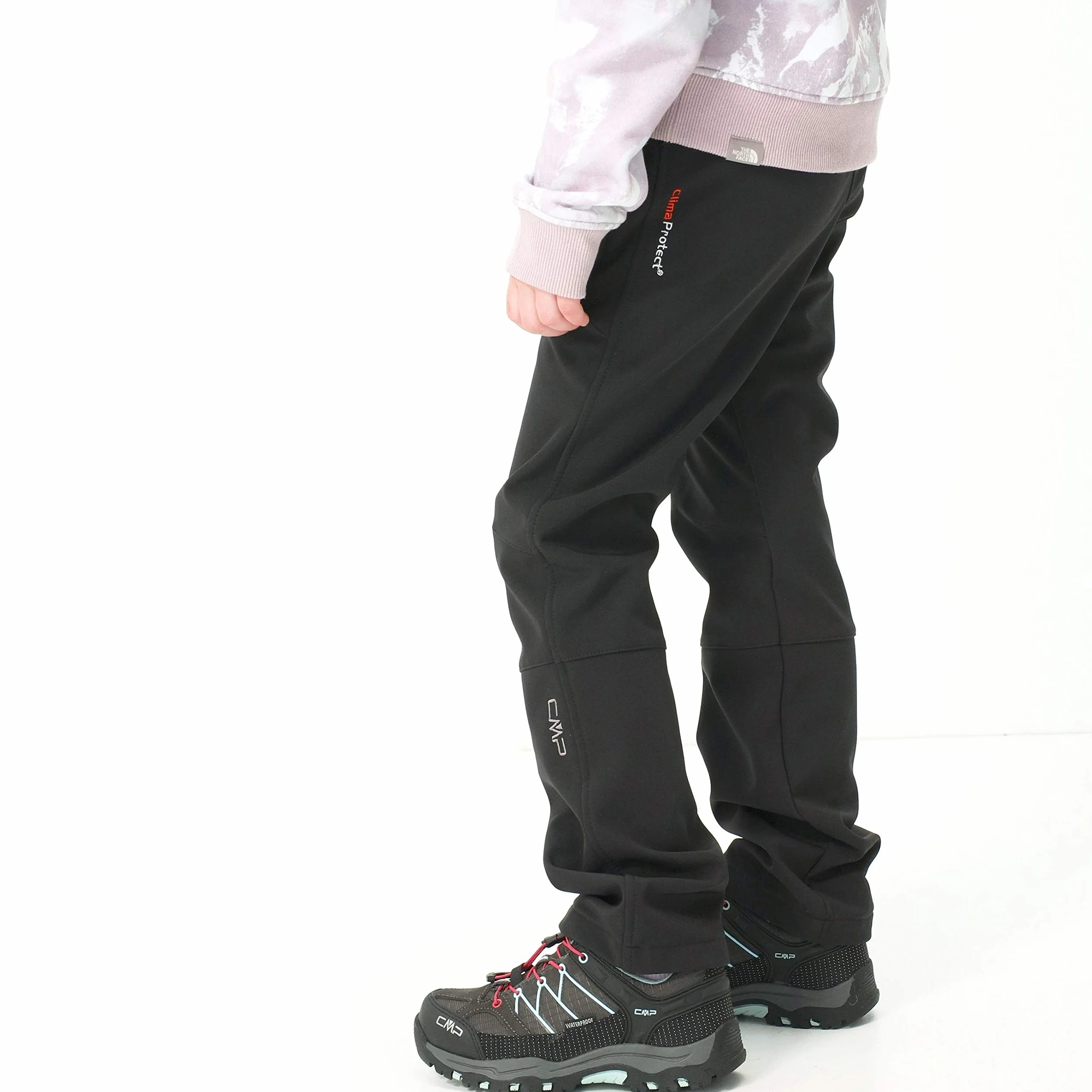 CMP Pantalones Softshell Con Tecnología Climaprotect Pantalones Softshell Con Tecnología Climaprotect, Niñas, Nero, 128
