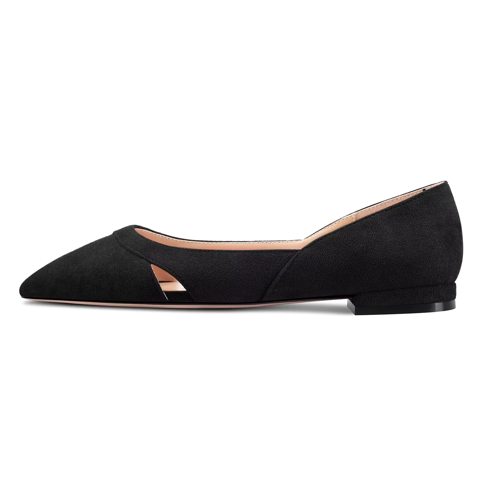 Castamere Mujer Bajos Heel Puntiaguada Punta Slip-on Pumps de Boda Clásico 1 CM Heels