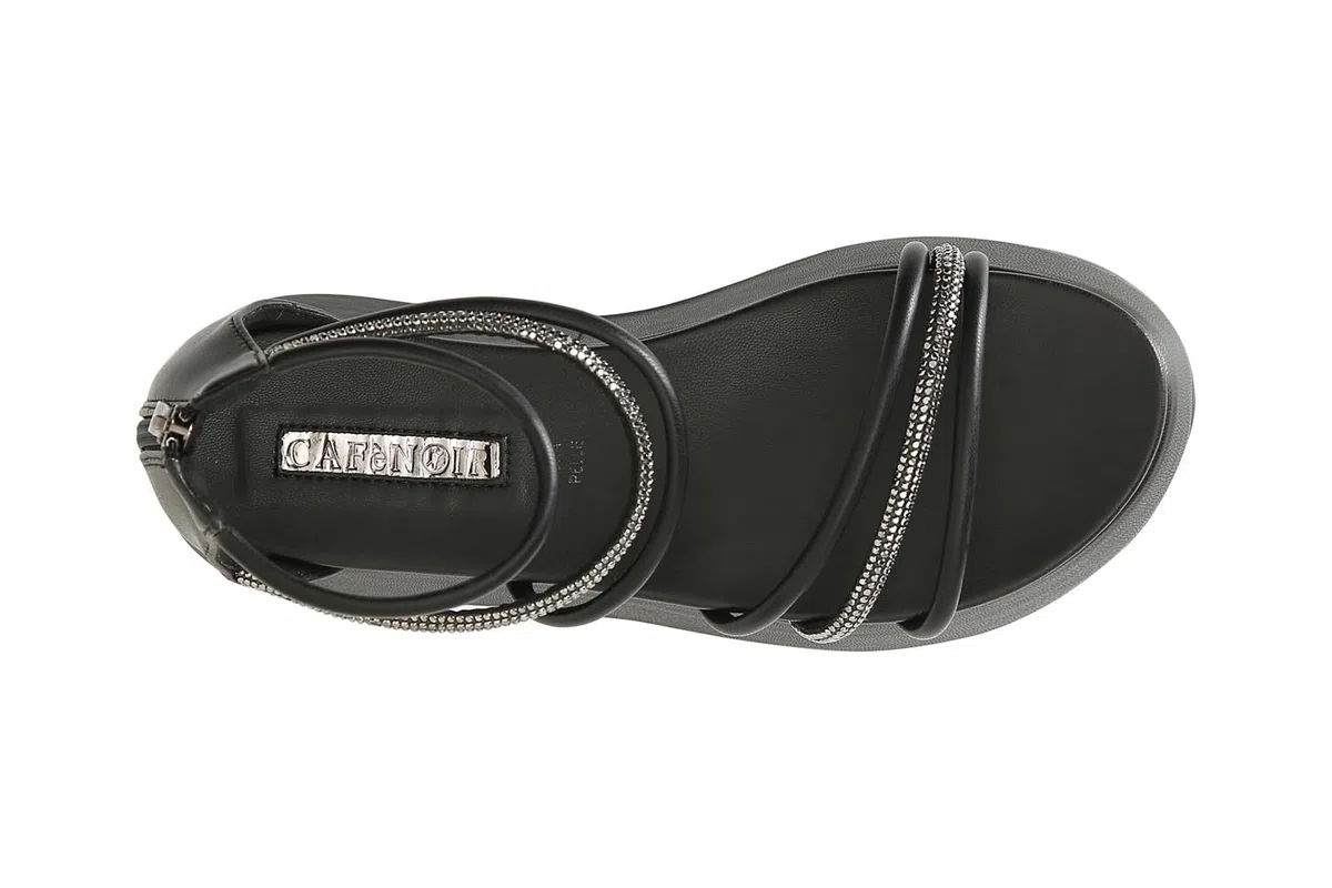 CAFèNOIR - Sandalias Asimétricas Con Mignons, Para Mujer