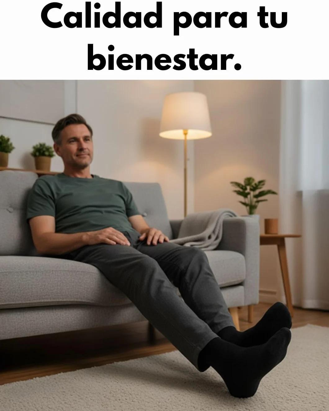 sockenkauf24 10 Pares Calcetines Diabéticos sin Elástico y sin Costuras con Cintura de Confort Hombre Mujer Algodón